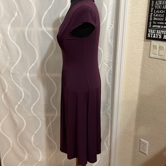 Bisou Bisou Purple Dress, Size 8 - Picture 2 of 4